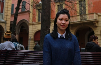Phạm Thị Quỳnh Chi - cô nữ sinh Việt ở Đại học Bologna