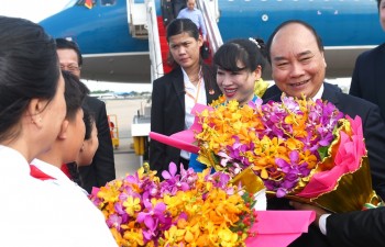Thủ tướng Nguyễn Xuân Phúc lên đường tham dự Hội nghị Cấp cao ASEAN lần thứ 30