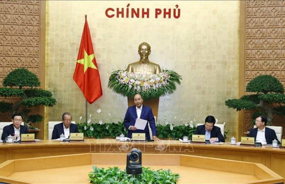 Thủ tướng Nguyễn Xuân Phúc chủ trì Phiên họp Chính phủ thường kỳ tháng 3/2019
