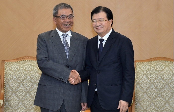 Phó Thủ tướng Trịnh Đình Dũng tiếp Phó Chủ tịch Tập đoàn Compal