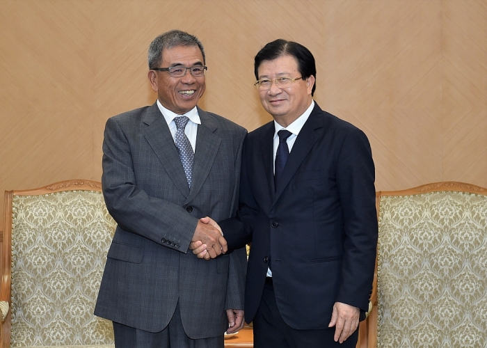 Phó Thủ tướng Trịnh Đình Dũng tiếp Phó Chủ tịch Tập đoàn Compal