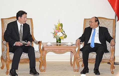 Thủ tướng Nguyễn Xuân Phúc tiếp Đoàn chuyên gia môi trường Nhật Bản