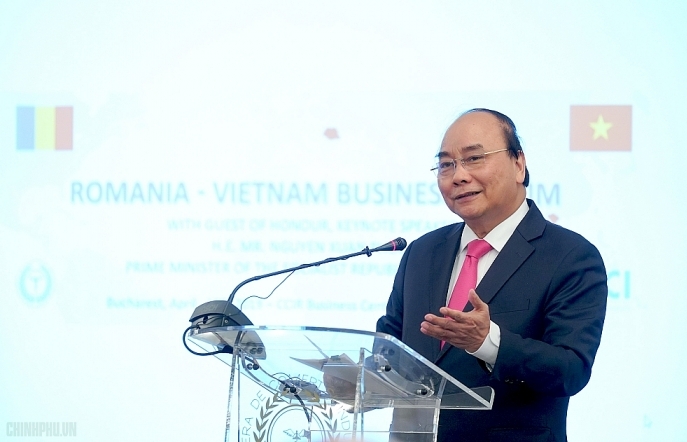 Thủ tướng Nguyễn Xuân Phúc: Phải có tăng trưởng đột biến trong quan hệ Việt Nam - Romania