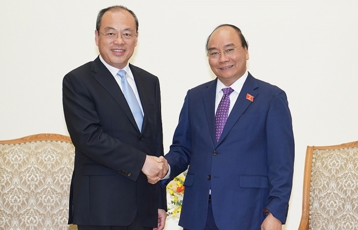 Thủ tướng Nguyễn Xuân Phúc tiếp Tỉnh trưởng Vân Nam, Trung Quốc