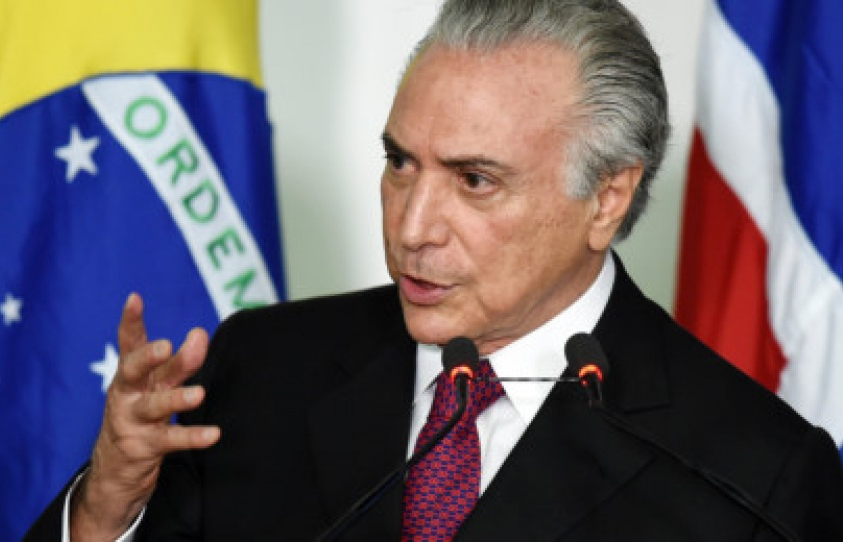 Tổng thống Brazil Michel Temer tuyên bố sẽ không tiếp tục tranh cử