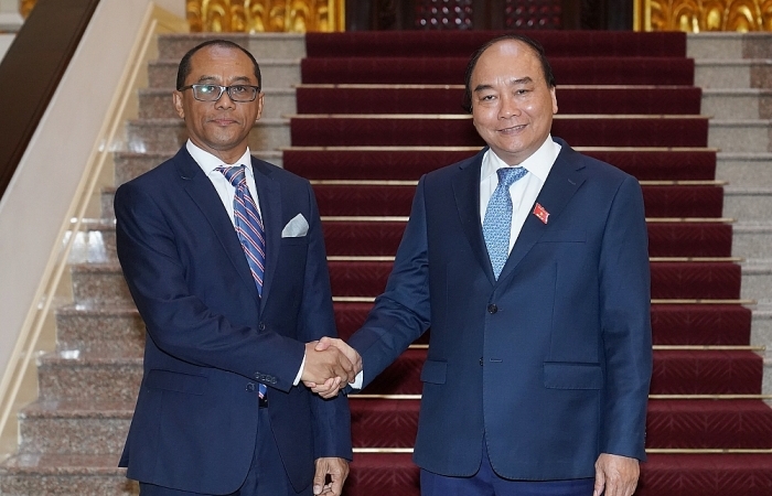 Thủ tướng Nguyễn Xuân Phúc tiếp Bộ trưởng Ngoại giao và Hợp tác Timor Leste