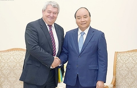 Thủ tướng Nguyễn Xuân Phúc tiếp Phó Chủ tịch Hạ viện Séc