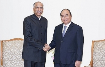 Thủ tướng Nguyễn Xuân Phúc tiếp Đại sứ Ấn Độ tại Việt Nam