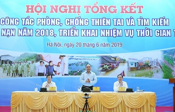 Thủ tướng Nguyễn Xuân Phúc chủ trì hội nghị toàn quốc phòng chống thiên tai