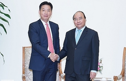 Thủ tướng Nguyễn Xuân Phúc tiếp lãnh đạo Tập đoàn AEON (Nhật Bản)
