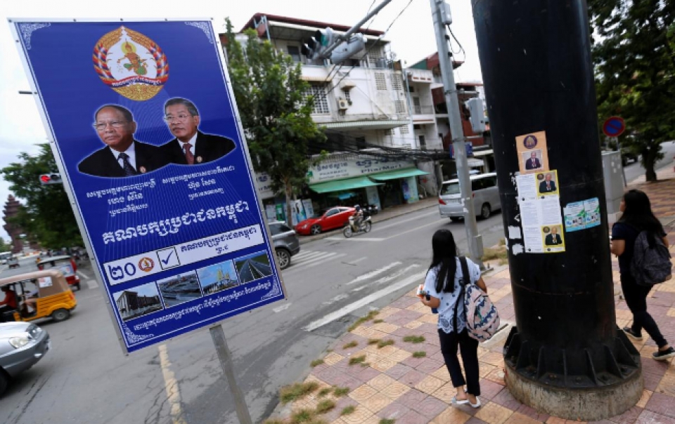 bau cu quoc hoi campuchia khoa vi lua chon sang suot cua nhan dan