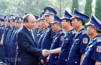 Thủ tướng Nguyễn Xuân Phúc làm việc với Bộ tư lệnh Cảnh sát biển