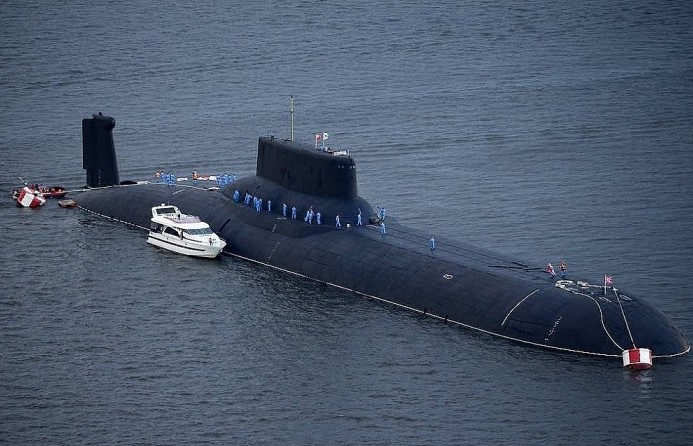Nga: Tàu ngầm hạt nhân lớn nhất thế giới tập trận cùng Hạm đội phương Bắc