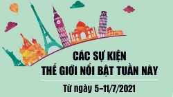 Dự kiến các sự kiện thế giới nổi bật tuần từ 5-11/7