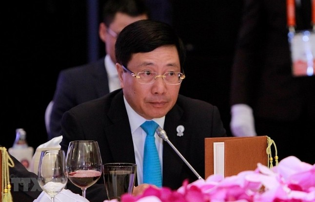 Phó Thủ tướng Phạm Bình Minh đồng chủ trì Hội nghị Bộ trưởng Ngoại giao Hợp tác Mekong-Sông Hằng