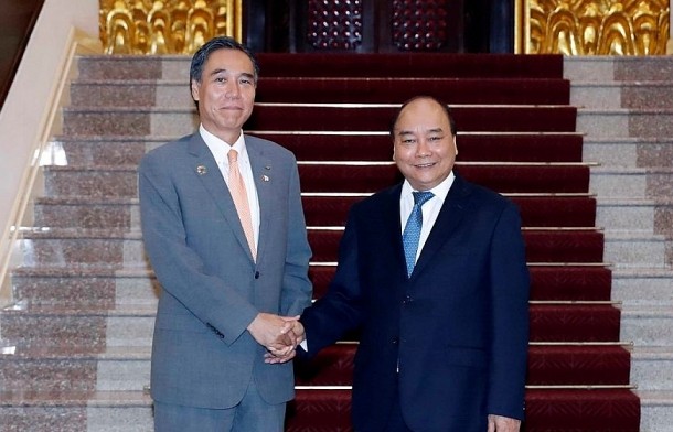 Thủ tướng Nguyễn Xuân Phúc tiếp Thống đốc tỉnh Nagano (Nhật Bản)