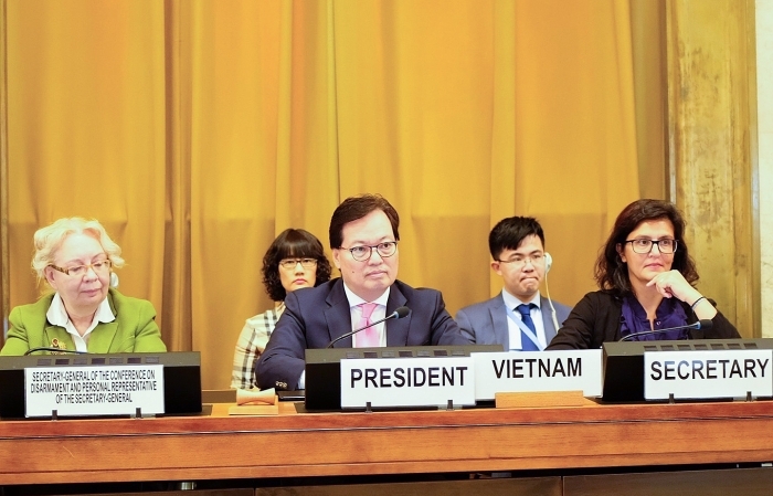 Việt Nam kết thúc thành công nhiệm kỳ Chủ tịch Hội nghị Giải trừ quân bị