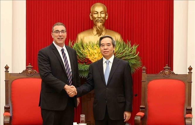 Trưởng ban Kinh tế Trung ương tiếp Trưởng đại diện mới của IMF tại Việt Nam