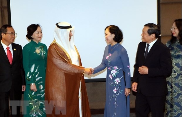 Trưởng Ban Dân vận Trung ương Trương Thị Mai thăm, làm việc tại Qatar