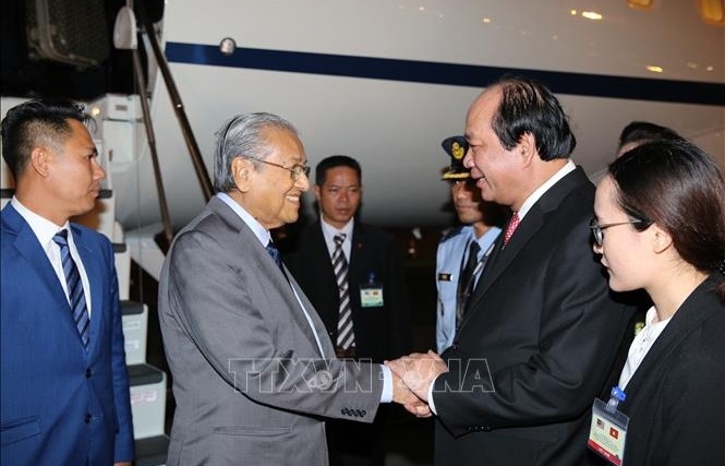 Thủ tướng Malaysia Mahathir Mohamad bắt đầu thăm chính thức Việt Nam