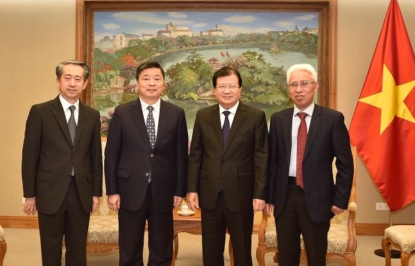 Phó Thủ tướng Trịnh Đình Dũng tiếp Phó Tỉnh trưởng tỉnh Quảng Đông (Trung Quốc)