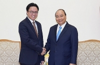Thủ tướng Nguyễn Xuân Phúc tiếp Đại sứ Campuchia Prak Nguon Hong chào từ biệt