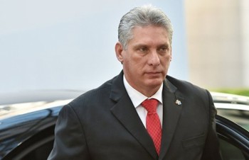 Chủ tịch Cuba Miguel Diaz-Canel lần đầu tiên tới Mỹ