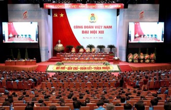 Đại hội Công đoàn Việt Nam lần thứ XII khai mạc
