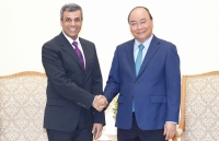 Thủ tướng Nguyễn Xuân Phúc tiếp Bộ trưởng Dầu mỏ kiêm Điện lực và Nước Kuwait