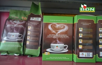 What creates Bon Hiep coffee brand name