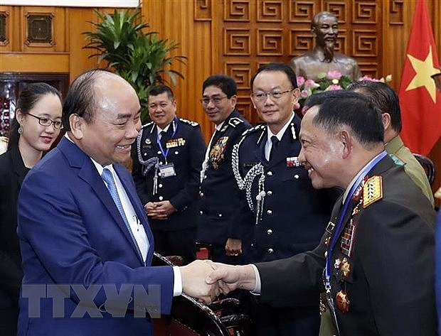 thu tuong tiep cac truong doan du hoi nghi tu lenh canh sat asean