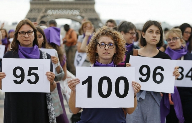 Pháp nhức nhối nạn bạo hành gia đình