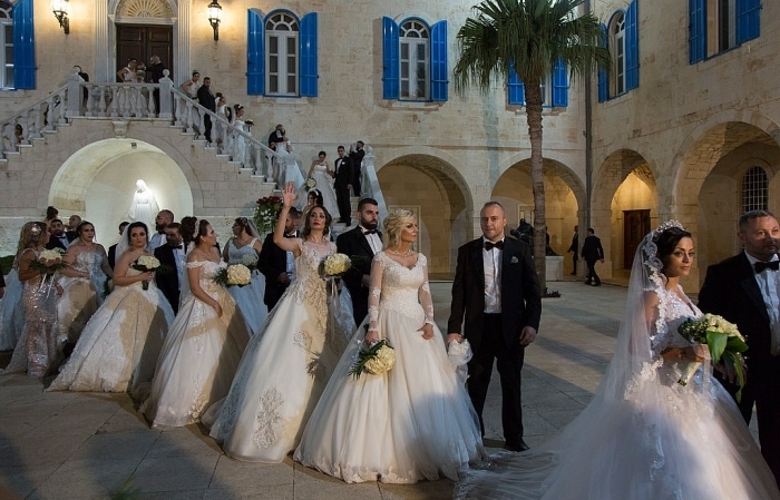 Lebanon nở rộ đám cưới tập thể