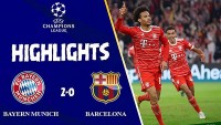 Video highlights bóng đá Bayern Munich vs Barcelona: Barcelona trở lại mặt đất