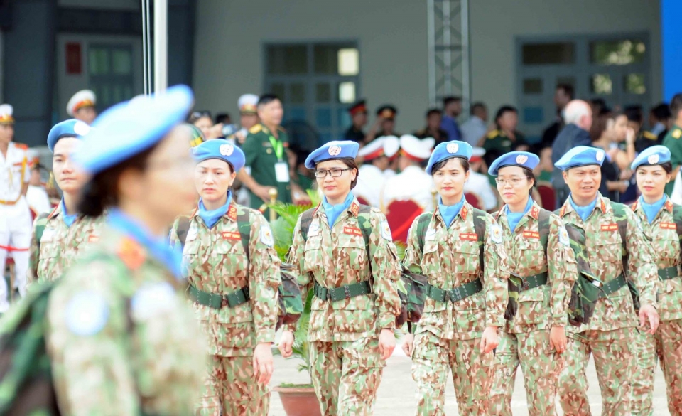 female officers start journey in un peacekeeping force