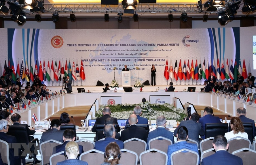 Bế mạc Hội nghị Chủ tịch Quốc hội các nước Á-Âu lần thứ ba, thông qua Tuyên bố Antalya