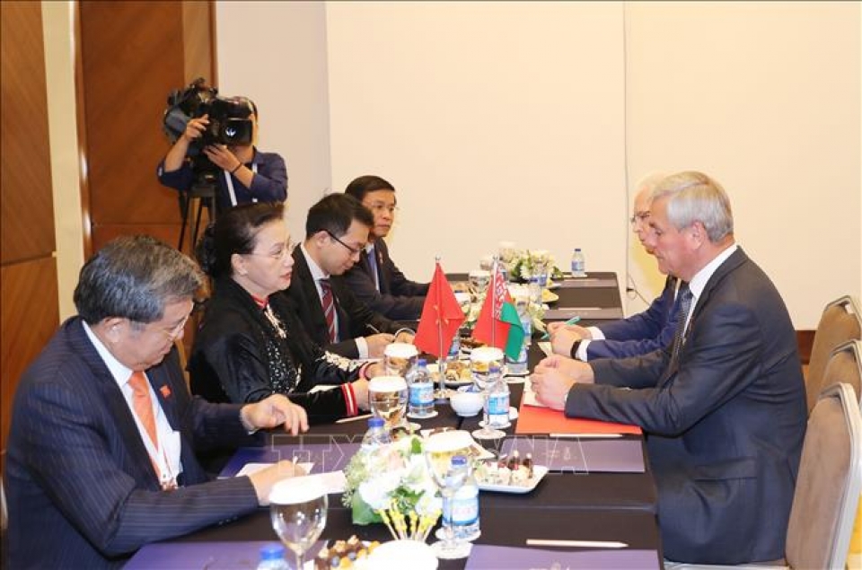 chu tich quoc hoi nguyen thi kim ngan hoi kien chu tich ha vien cong hoa belarus