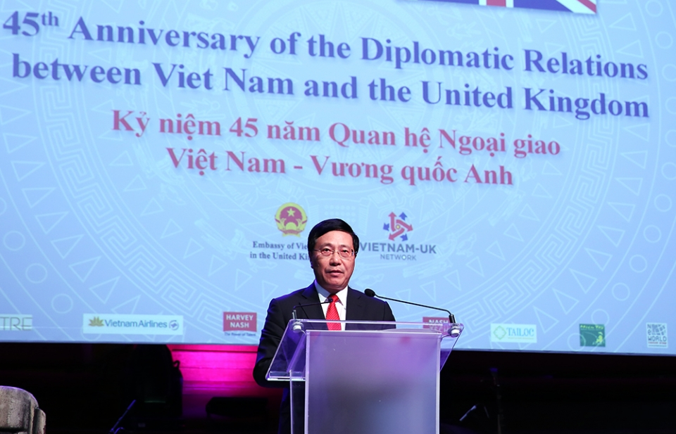 Kỷ niệm 45 năm thiết lập quan hệ ngoại giao Việt - Anh