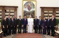 Phó Thủ tướng thường trực Trương Hòa Bình thăm Tòa thánh Vatican