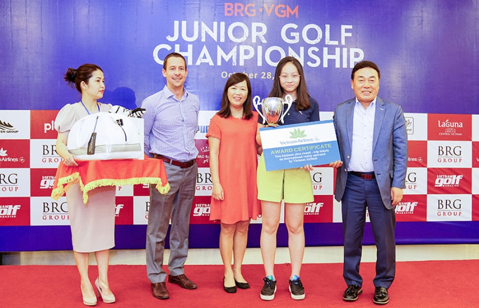 Giải trẻ BRG-VGM Junior Championship 2018: Thêm cơ hội cọ sát cho các golfer trẻ Việt Nam