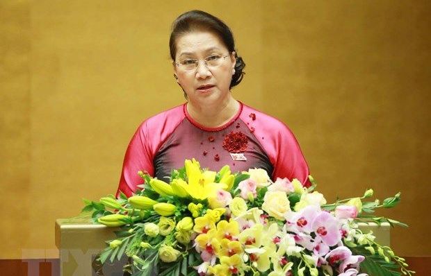 Phát biểu khai mạc Kỳ họp thứ 8 của Chủ tịch Quốc hội Nguyễn Thị Kim Ngân