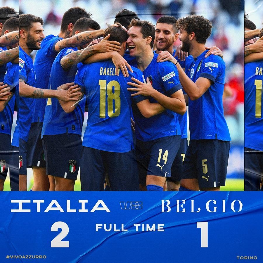 Link xem trực tiếp Italy vs Bỉ 20h ngày 10/10 tranh hạng ba UEFA Nations League 2021
