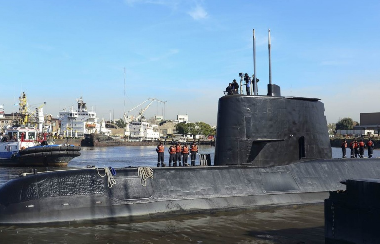 Vụ tàu ngầm Argentina mất tích: Ngừng các hoạt động cứu hộ