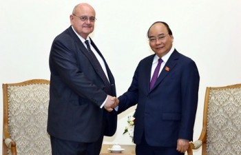 Thủ tướng Nguyễn Xuân Phúc tiếp Đại sứ Brazil chào từ biệt