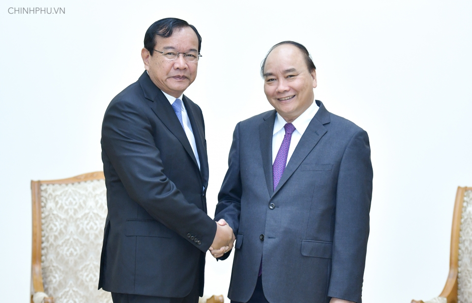 Thủ tướng đề cập vấn đề Việt kiều trong buổi tiếp Phó Thủ tướng Campuchia