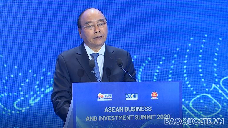 Thủ tướng Nguyễn Xuân Phúc dự khai mạc Hội nghị Thượng đỉnh Kinh doanh và Đầu tư ASEAN BIS 2020