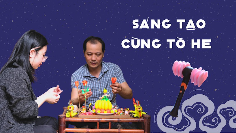 Tò he - Hà Nội truyền thống trong 'dáng dấp' của sáng tạo hiện đại