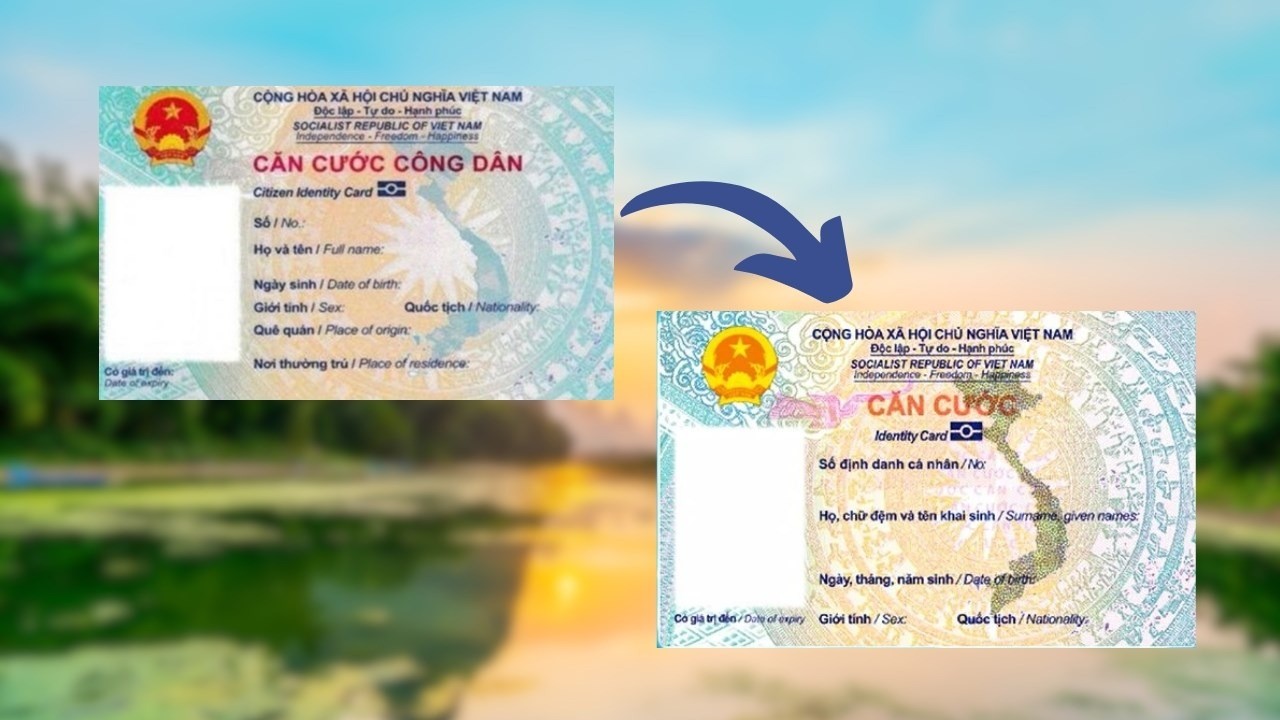 Những năm sinh phải đổi thẻ căn cước từ nay đến hết 31/12/2025