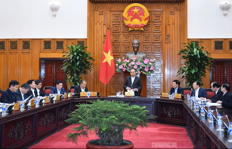 Ban Cán sự Đảng Chính phủ họp kiểm điểm công tác năm 2018