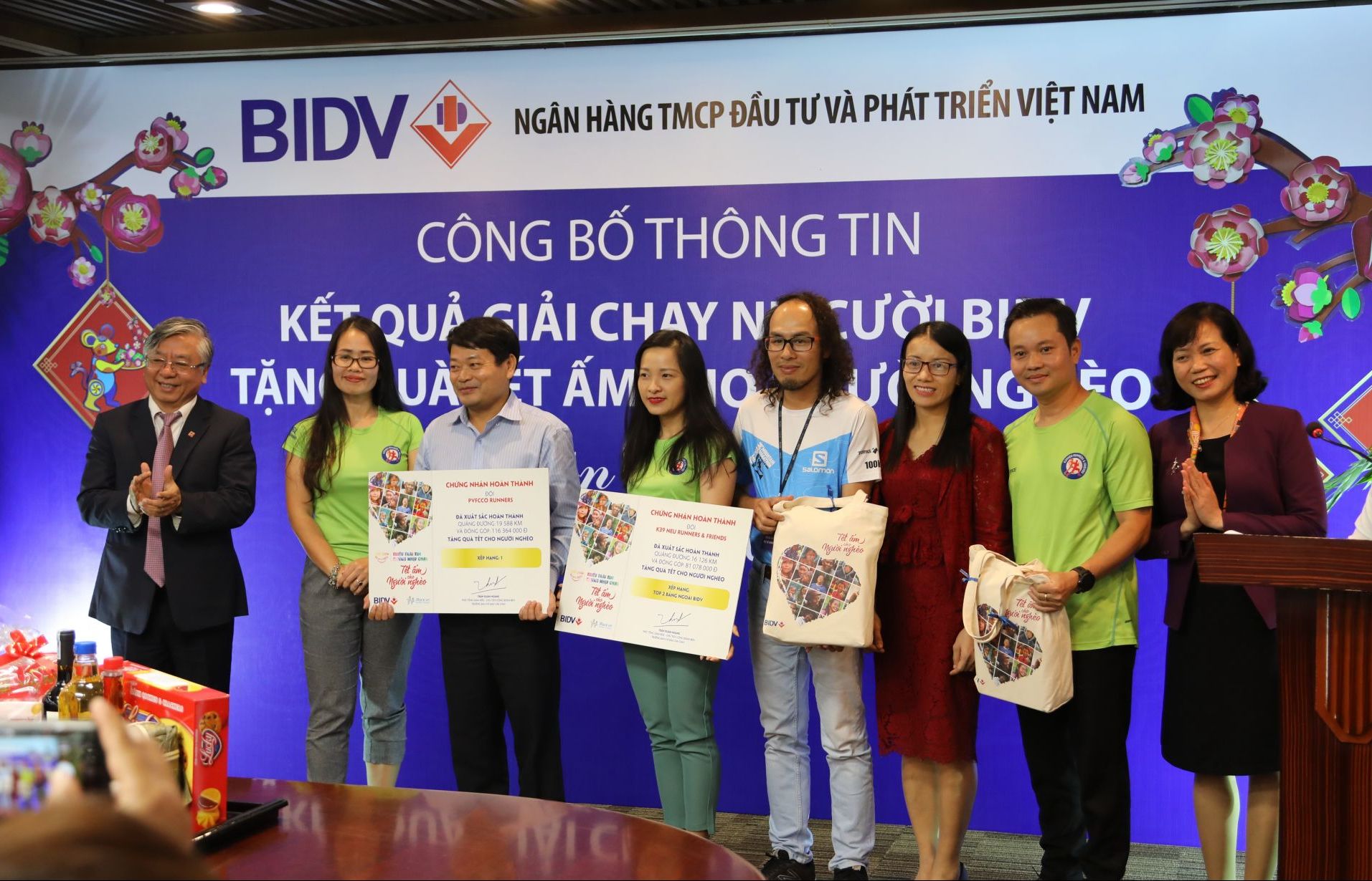 Tổng kết giải chạy "Nụ cười BIDV - Tết ấm cho người nghèo 2020"